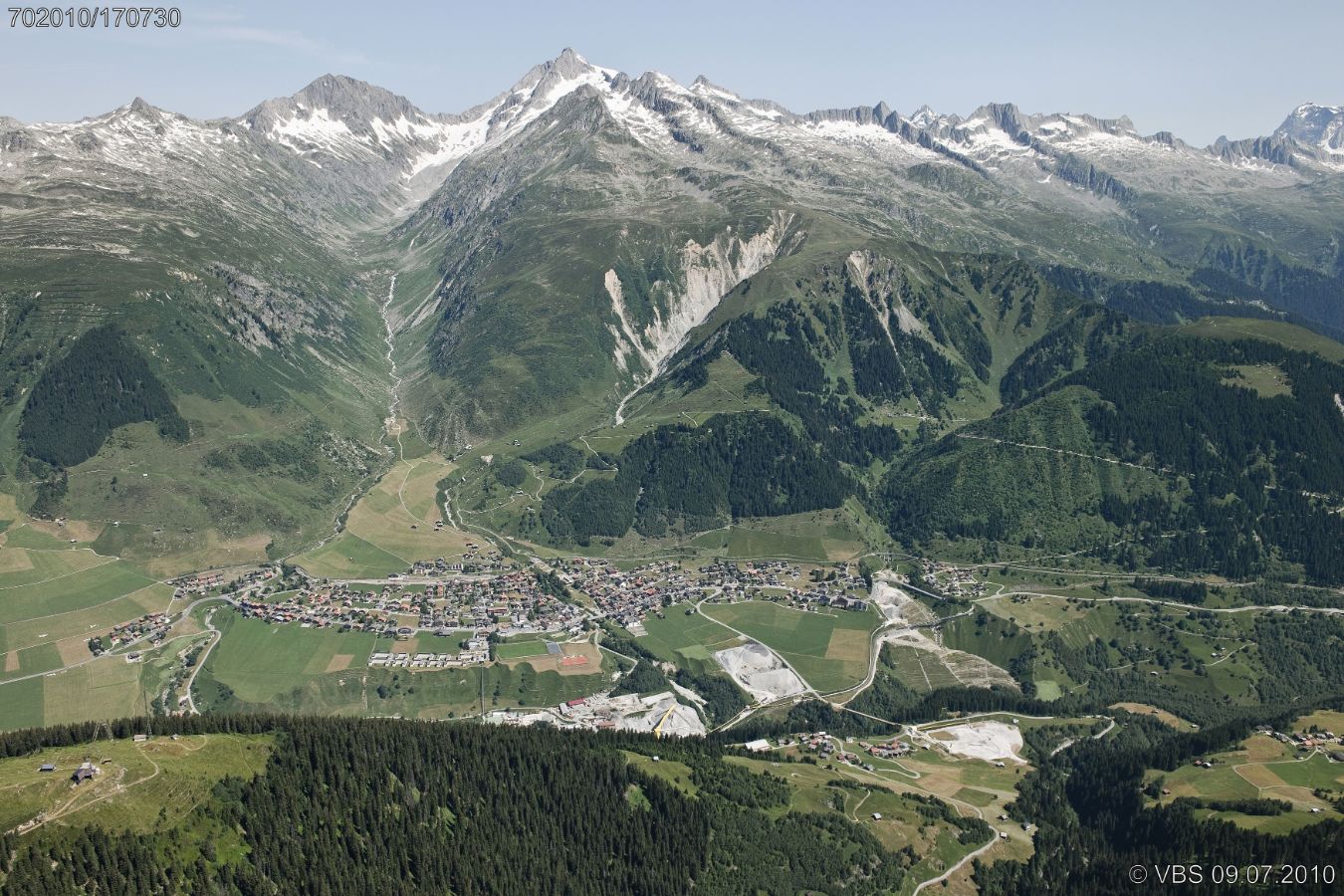 Sedrun, Camischolas, NEAT Baustelle